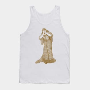 Divine Feminine Rage Summer Gold Tank Top